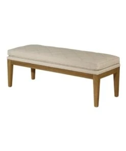 Robin Des Bois Banc Ou Bout De Lit En Bois Et Lin L 130 Cm