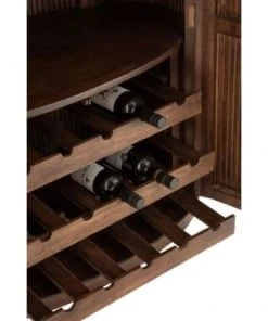 HELLIN Bar En Bois De Manguier -Boutique Belamp bar en bois de manguier 5