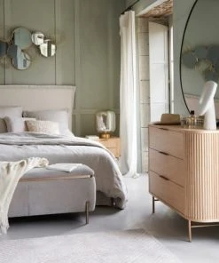 Maisons Du Monde Bout De Lit Avec Coffre En Velours Taupe Et Métal Coloris Laiton -Boutique Belamp bout de lit avec coffre en velours taupe et metal coloris laiton 1000 1 2 220049 2