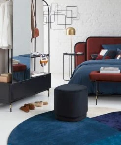 Maisons Du Monde Bout De Lit Rouge Brique En Pin Massif Et Détails Laiton 130x48 8 Maisons Du Monde Bout De Lit Rouge Brique En Pin Massif Et Détails Laiton 130x48 -Boutique Belamp bout de lit rouge brique en pin massif et details laiton 130x48 1000 11 9 225550 5