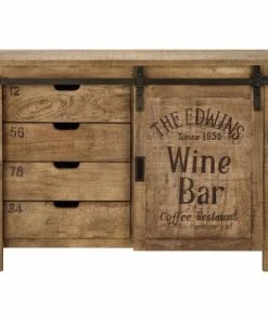 Maisons Du Monde Buffet 1 Porte 4 Tiroirs En Manguier