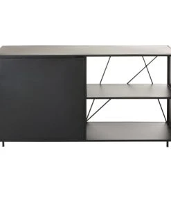 Maisons Du Monde Buffet 1 Porte En Métal Noir