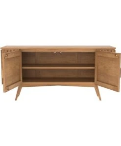 Rendez Vous Déco Buffet 2 Portes 1 étagère En Bois De Teck 10 Rendez Vous Déco Buffet 2 Portes 1 étagère En Bois De Teck -Boutique Belamp buffet 2 portes 1 etagere en bois de teck 3