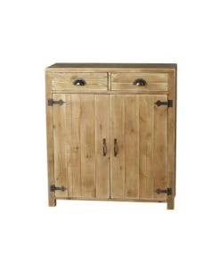 Dendro Buffet 2 Portes 2 Tiroirs Bois Massif