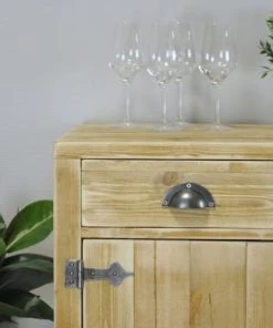 Dendro Buffet 2 Portes 2 Tiroirs Bois Massif -Boutique Belamp buffet 2 portes 2 tiroirs bois massif 3