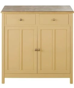 Maisons Du Monde Buffet 2 Portes 2 Tiroirs Jaune