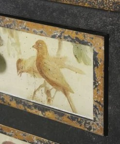 Maisons Du Monde Buffet 2 Portes 2 Tiroirs Noir Et Imprimé Perroquets -Boutique Belamp buffet 2 portes 2 tiroirs noir et imprime perroquets 1000 14 10 186232 3