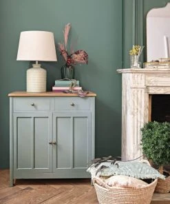 Maisons Du Monde Buffet 2 Portes 2 Tiroirs Vert De Gris -Boutique Belamp buffet 2 portes 2 tiroirs vert de gris 1000 7 33 219834 5