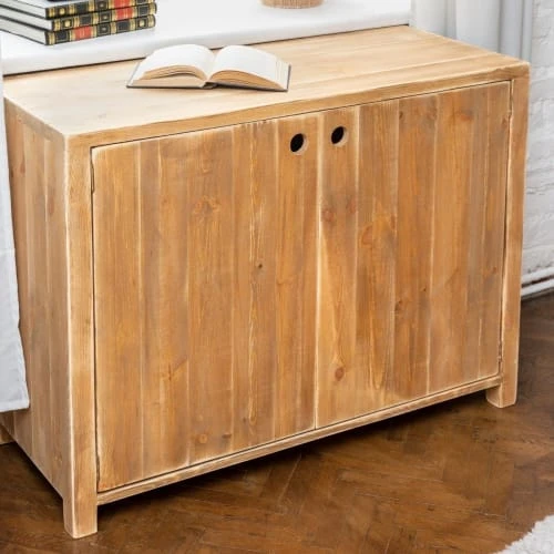 Dendro Buffet 2 Portes Bois Massif 3 Dendro Buffet 2 Portes Bois Massif – Image 3