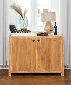 Dendro Buffet 2 Portes Bois Massif 10 Dendro Buffet 2 Portes Bois Massif -Boutique Belamp buffet 2 portes bois massif 4