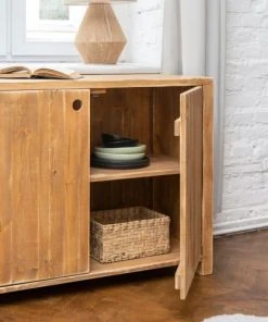 Dendro Buffet 2 Portes Bois Massif 11 Dendro Buffet 2 Portes Bois Massif -Boutique Belamp buffet 2 portes bois massif 5