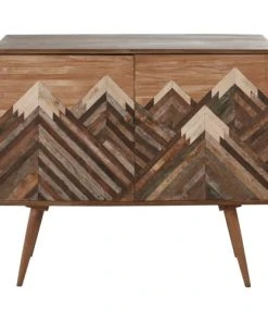 Maisons Du Monde Buffet 2 Portes Lattes En Manguier Massif