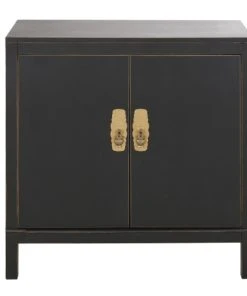 Maisons Du Monde Buffet 2 Portes Noir Mat