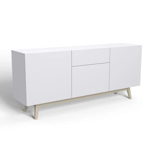 Weber Industries Buffet 3 Portes 1 Tiroir Blanc 1 Weber Industries Buffet 3 Portes 1 Tiroir Blanc