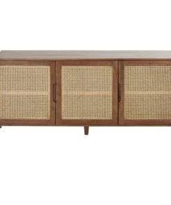 Maisons Du Monde Buffet 3 Portes Cannage En Rotin