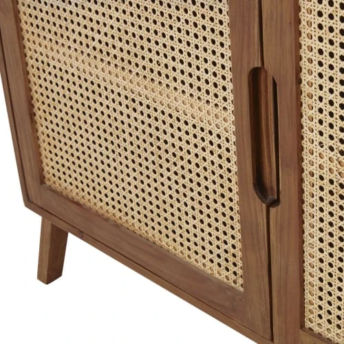 Maisons Du Monde Buffet 3 Portes Cannage En Rotin 3 Maisons Du Monde Buffet 3 Portes Cannage En Rotin – Image 3