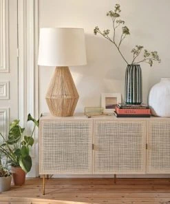 Maisons Du Monde Buffet 3 Portes Cannage En Rotin -Boutique Belamp buffet 3 portes cannage en rotin 1000 15 7 230263 4