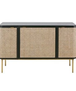 Maisons Du Monde Buffet 3 Portes Cannage En Rotin