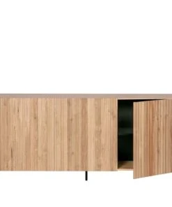 WOOOD Buffet 3 Portes En Bois -Boutique Belamp buffet 3 portes en bois 2