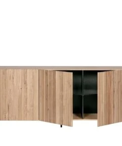 WOOOD Buffet 3 Portes En Bois -Boutique Belamp buffet 3 portes en bois 3