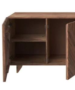 Rendez Vous Déco Buffet 3 Portes En Bois D'acacia -Boutique Belamp buffet 3 portes en bois d acacia 4