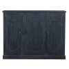 Signature Buffet 3 Portes En Bois L160 X H123cm - Gris