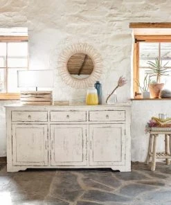 Maisons Du Monde Buffet 3 Portes En Manguier Blanchi -Boutique Belamp buffet 3 portes en manguier blanchi 1000 10 11 165692 5