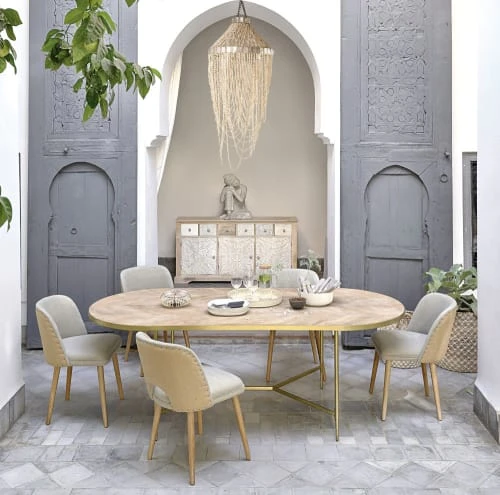 Maisons Du Monde Buffet 3 Portes En Manguier Massif Sculpté 6 Maisons Du Monde Buffet 3 Portes En Manguier Massif Sculpté – Image 6