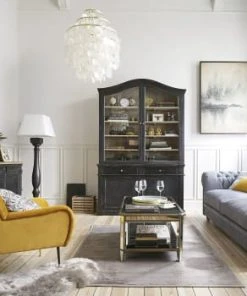 Maisons Du Monde Buffet 4 Portes 2 Tiroirs En Pin Recyclé Noir -Boutique Belamp buffet 4 portes 2 tiroirs en pin recycle noir 1000 13 19 196040 4