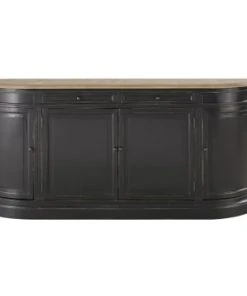 Maisons Du Monde Buffet 4 Portes 2 Tiroirs En Pin Recyclé Noir -Boutique Belamp buffet 4 portes 2 tiroirs en pin recycle noir provence 1000 13 19 196040 1