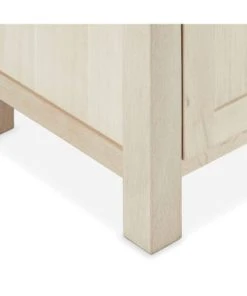 Furnhouse Buffet 4 Portes 4 Tiroirs En Chêne Massif Clair -Boutique Belamp buffet 4 portes 4 tiroirs en chene massif clair 3