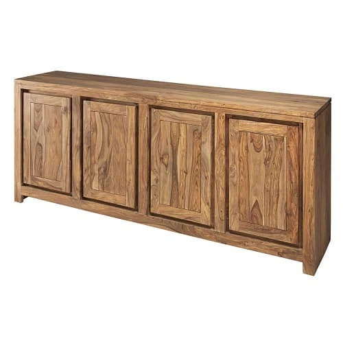 Maisons Du Monde Buffet 4 Portes En Sheesham Massif 2 Maisons Du Monde Buffet 4 Portes En Sheesham Massif – Image 2