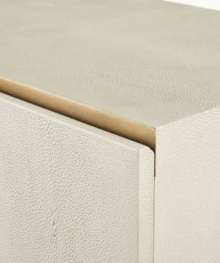 Maisons Du Monde Buffet 4 Portes Imitation Galuchat Blanc Cassé Et Métal -Boutique Belamp buffet 4 portes imitation galuchat blanc casse et metal 1000 7 2 199672 3