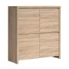 Petits Meubles Buffet 4 Portes Naturel