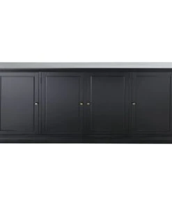 Maisons Du Monde Buffet 4 Portes Noir