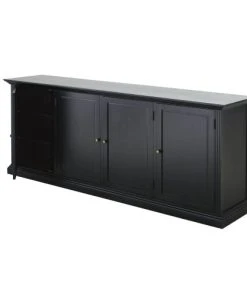 Maisons Du Monde Buffet 4 Portes Noir -Boutique Belamp buffet 4 portes noir 1000 16 34 228445 3