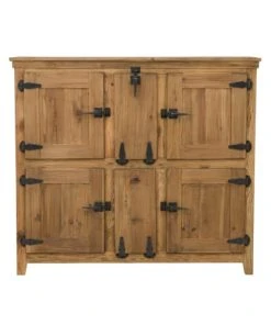 Rendez Vous Déco Buffet 6 Portes En Bois De Cèdre Recyclé