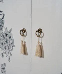 RNT By Really Nice Things Buffet Armoire 2 Portes En Pin Massif Imprimé Blanc Noir -Boutique Belamp buffet armoire 2 portes en pin massif imprime blanc noir 3