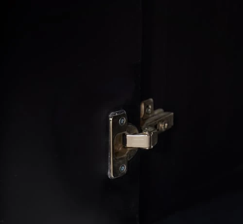 RNT By Really Nice Things Buffet Armoire 2 Portes Pin Massif Imprimé Floral Bleu,violet 4 RNT By Really Nice Things Buffet Armoire 2 Portes Pin Massif Imprimé Floral Bleu,violet – Image 4