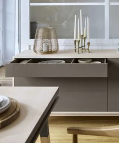 MON PETIT MEUBLE FRANCAIS Buffet Bas 2 Portes+3 Tiroirs 200 Cm, En Frêne 8 MON PETIT MEUBLE FRANCAIS Buffet Bas 2 Portes+3 Tiroirs 200 Cm, En Frêne -Boutique Belamp buffet bas 2 portes 3 tiroirs 200 cm en frene 14