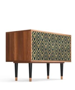 Storyz Buffet Bas Bleu 2 Portes L 94 Cm -Boutique Belamp buffet bas bleu 2 portes l 94 cm 11