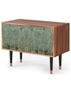 Storyz Buffet Bas Bleu-vert 2 Portes L 94 Cm 8 Storyz Buffet Bas Bleu-vert 2 Portes L 94 Cm -Boutique Belamp buffet bas bleu vert 2 portes l 94 cm 10