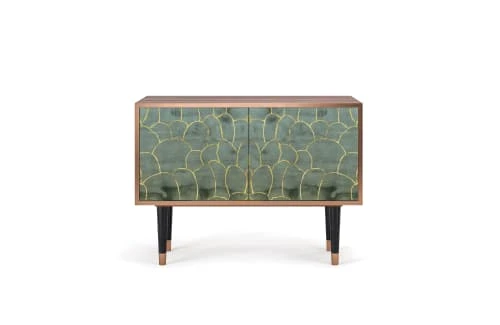 Storyz Buffet Bas Bleu-vert 2 Portes L 94 Cm 1 Storyz Buffet Bas Bleu-vert 2 Portes L 94 Cm