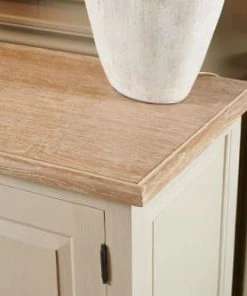 HELLIN Buffet Bas En Bois 3 Portes 1 Tiroir -Boutique Belamp buffet bas en bois 3 portes 1 tiroir 2