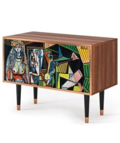 Storyz Buffet Bas Multicolore 2 Portes L 94 Cm -Boutique Belamp buffet bas multicolore 2 portes l 94 cm 6