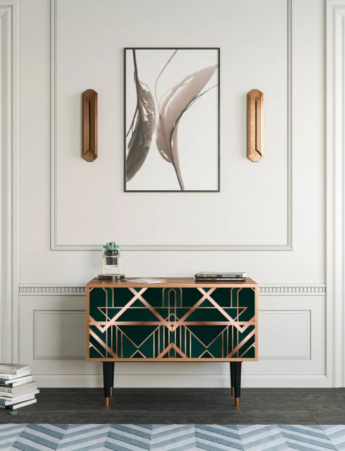 Storyz Buffet Bas Vert 2 Portes L 94 Cm 2 Storyz Buffet Bas Vert 2 Portes L 94 Cm – Image 2