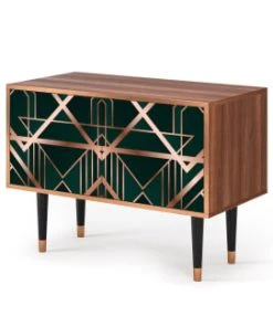 Storyz Buffet Bas Vert 2 Portes L 94 Cm 8 Storyz Buffet Bas Vert 2 Portes L 94 Cm -Boutique Belamp buffet bas vert 2 portes l 94 cm 2