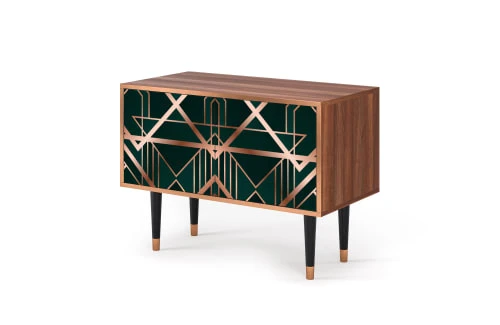 Storyz Buffet Bas Vert 2 Portes L 94 Cm 3 Storyz Buffet Bas Vert 2 Portes L 94 Cm – Image 3