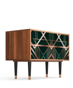 Storyz Buffet Bas Vert 2 Portes L 94 Cm 9 Storyz Buffet Bas Vert 2 Portes L 94 Cm -Boutique Belamp buffet bas vert 2 portes l 94 cm 3