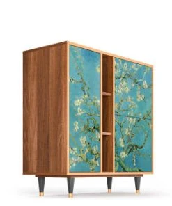 Storyz Buffet Bleu 3 Portes L 94 Cm 9 Storyz Buffet Bleu 3 Portes L 94 Cm -Boutique Belamp buffet bleu 3 portes l 94 cm 3